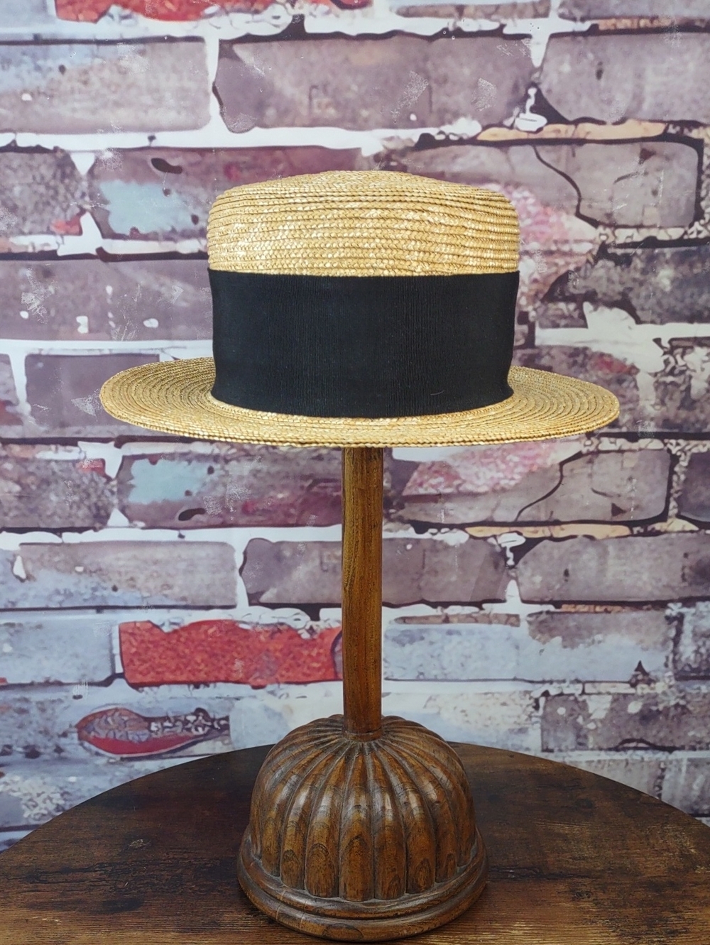 Patricia Underwood Natural Straw Boater
